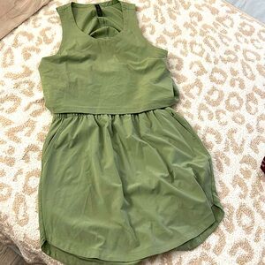 Green Athletic Dress